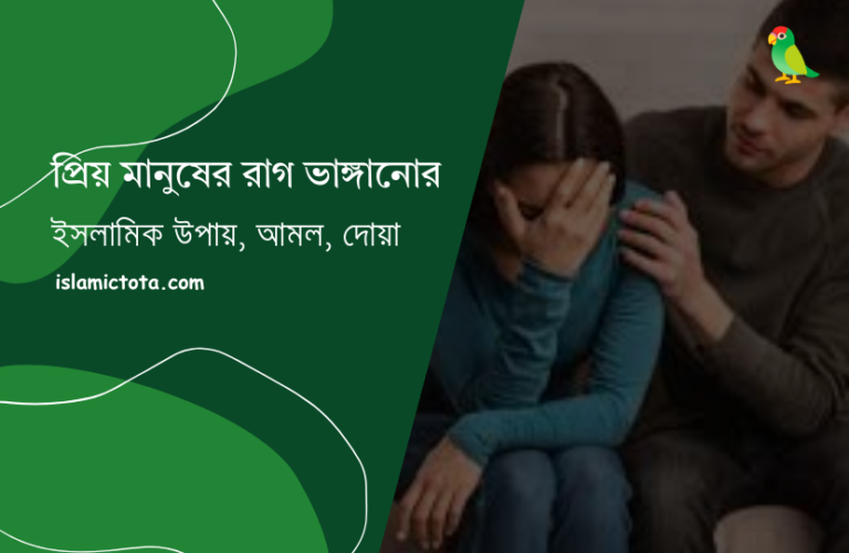 প্রিয় মানুষের রাগ ভাঙ্গানোর উপায়