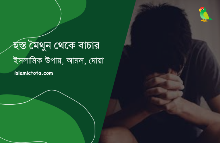 হস্ত মৈথুন থেকে বাচার উপায় ইসলাম